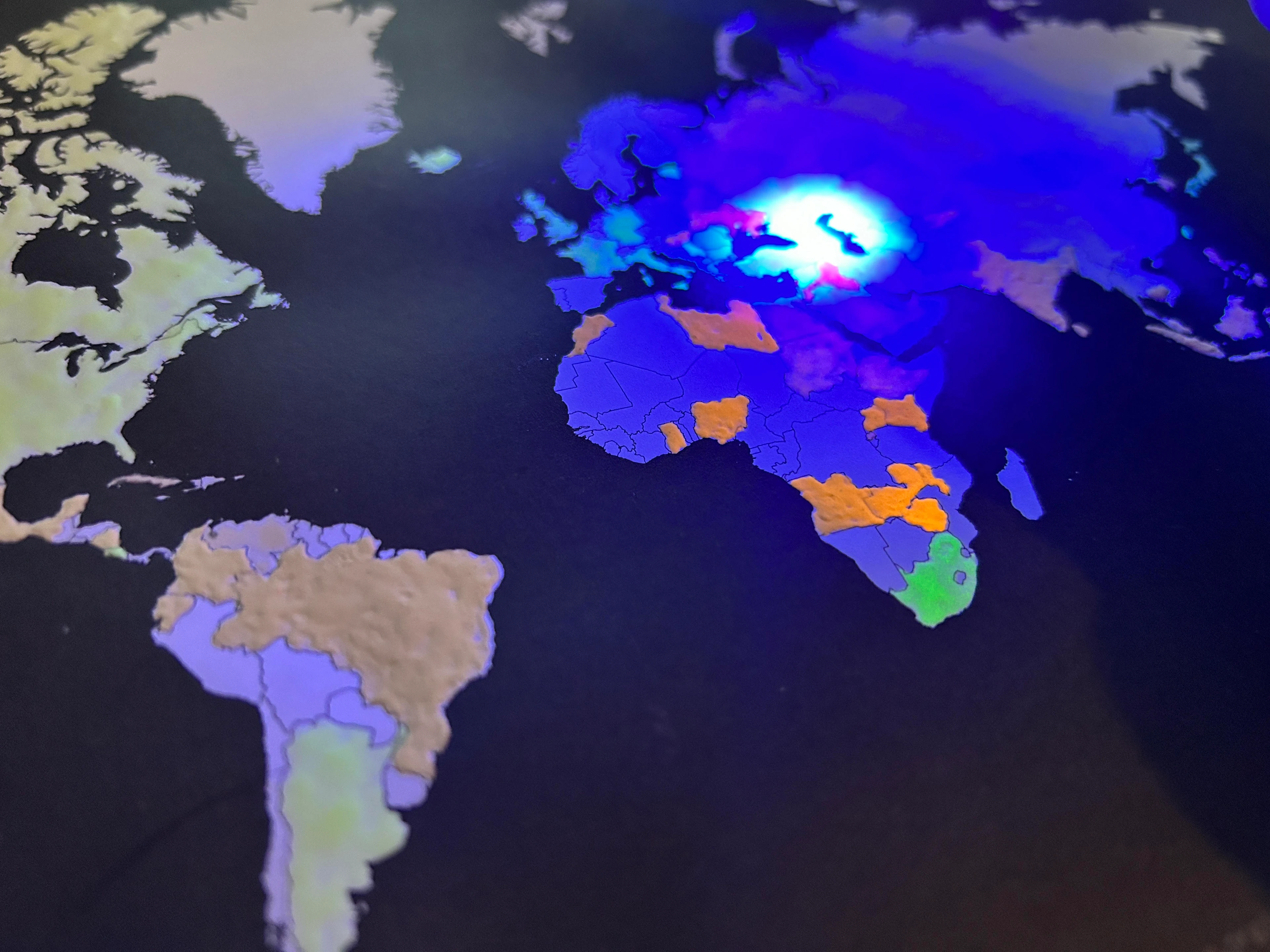 Map of internet freedom status