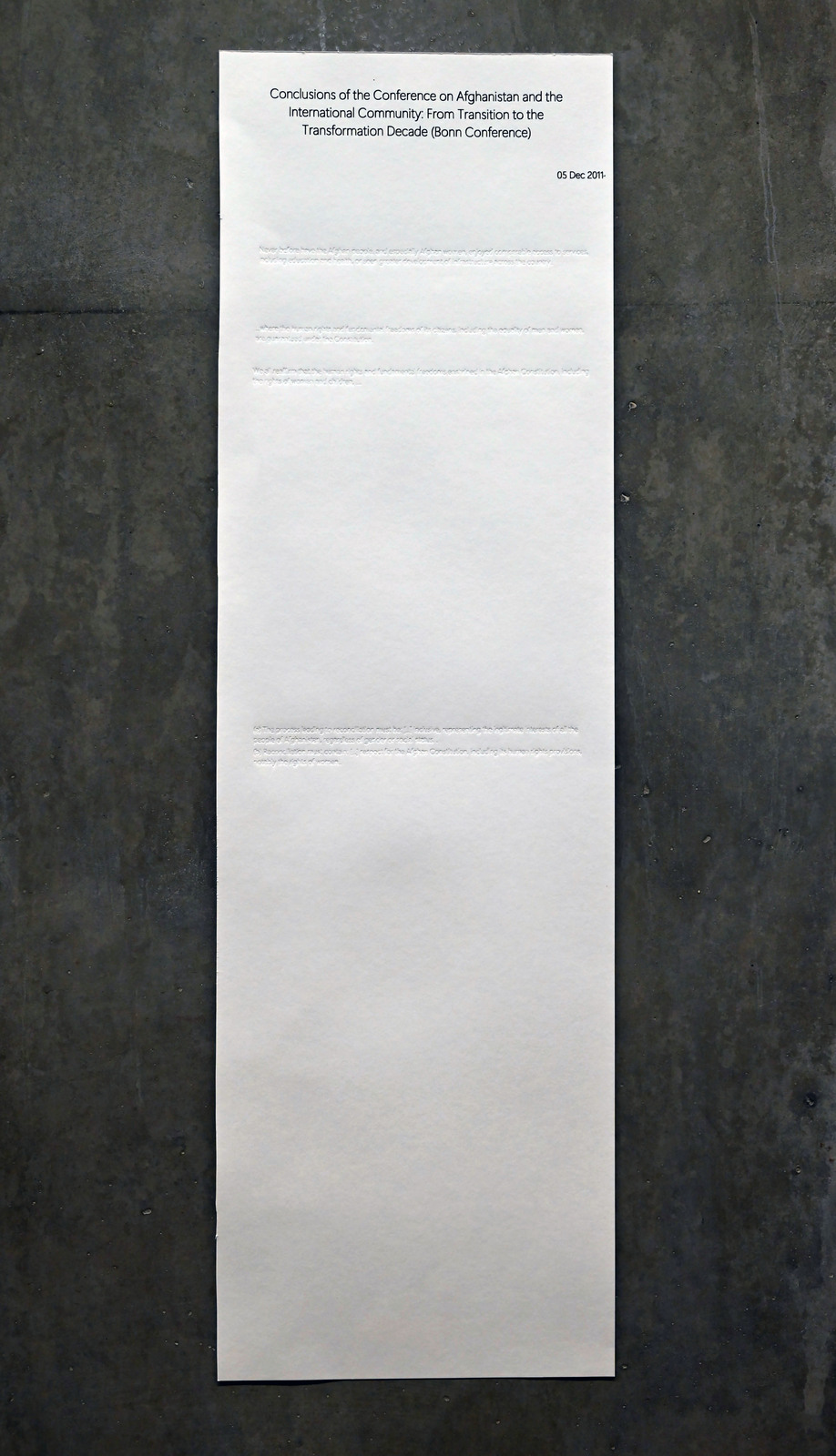 A peace agreement (ID848) from the Afghanistan 2000s post-intervention process.